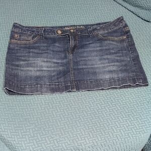 American Eagle Outfitters Dark Blue Mini Skirt